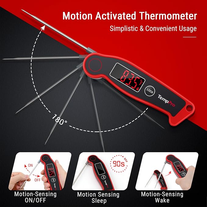 TempPro TP19 Waterproof Digital Meat Thermometer - Image 5