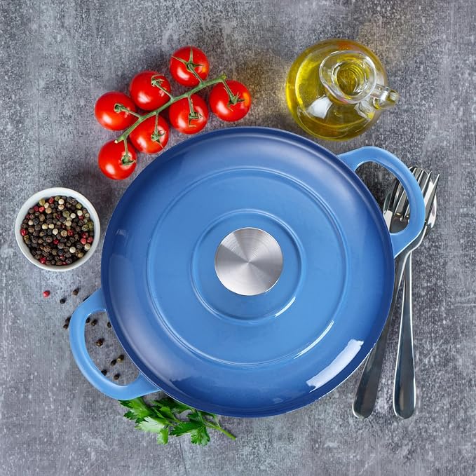 3 Qt Enameled Cast Iron Dutch Oven - Image 7