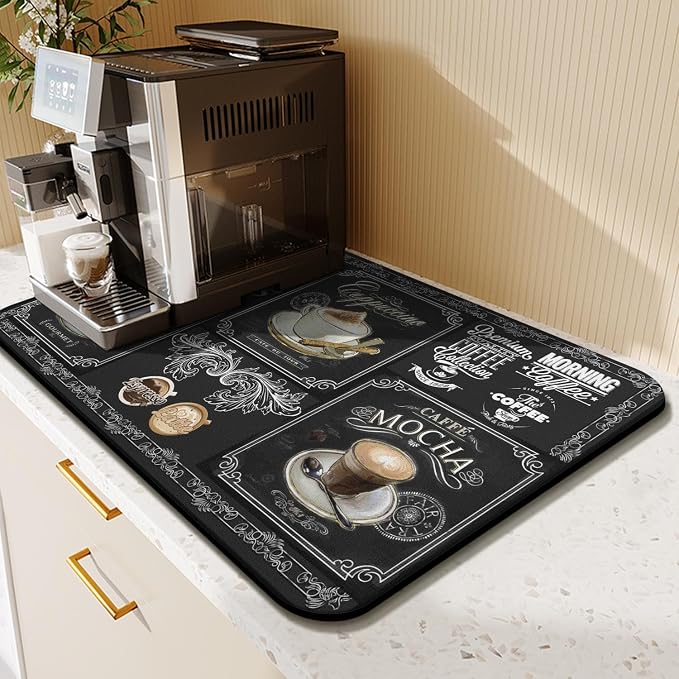 Absorbent Coffee Bar Mat - Image 3