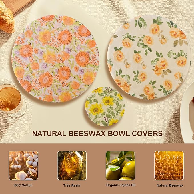 Reusable Bowl Covers for Bread Proofing - Image 3