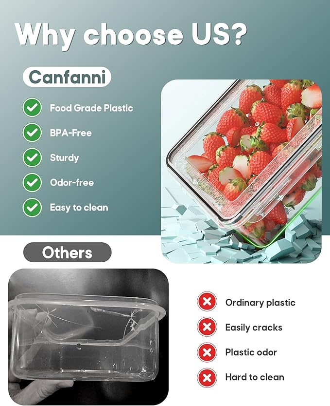 70 PCS Food Storage Containers - Image 5