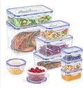 KIGI Food Storage Containers Set, Airtight Leak Proof Lids, Stackable BPA-Free by KIGI