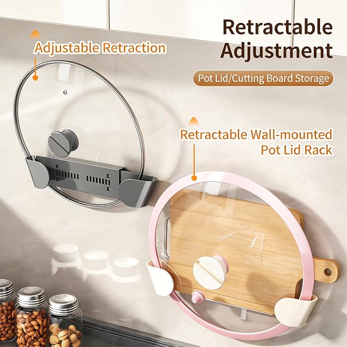 Universal Pot Lid Holder Organizer - Image 6