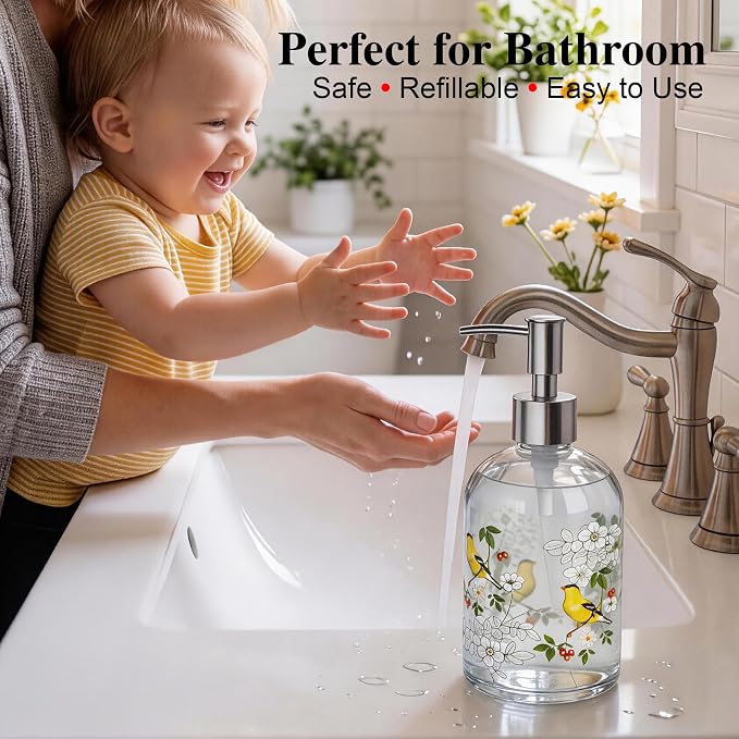 Topadorn 17oz Glass Soap Dispenser - Image 7