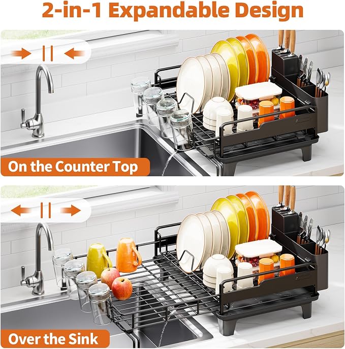 Urackify Dish Drying Rack - Image 3
