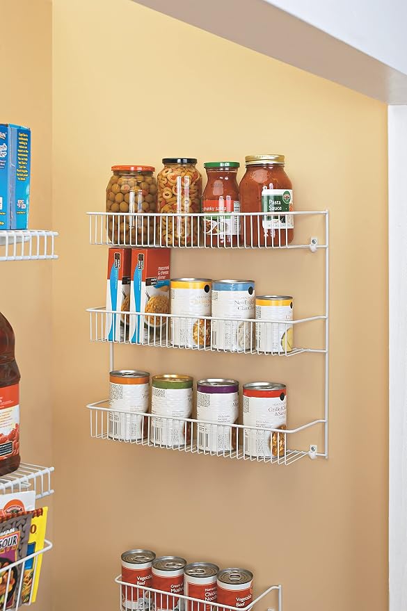 ClosetMaid 3-Tier Hanging Wall Mounted Metal Rack - Image 2
