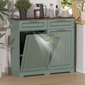 Double 10 Gallon Tilt Out Trash Can Cabinet by JMHDYG