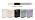 SYNCVIBE Bathroom Sensor Trash Can, 2 Gallon, White Gold