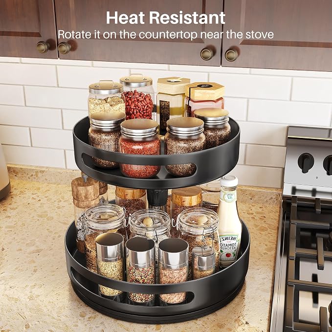 Lazy Susan Organizer Spice Rack - Image 6