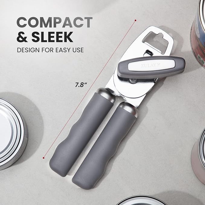 Zulay Kitchen Heavy Duty Stainless Steel Can Opener Manual - Image 2