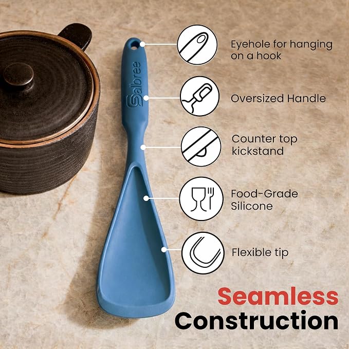 Silicone Spoon Spatula for Cooking - Image 6