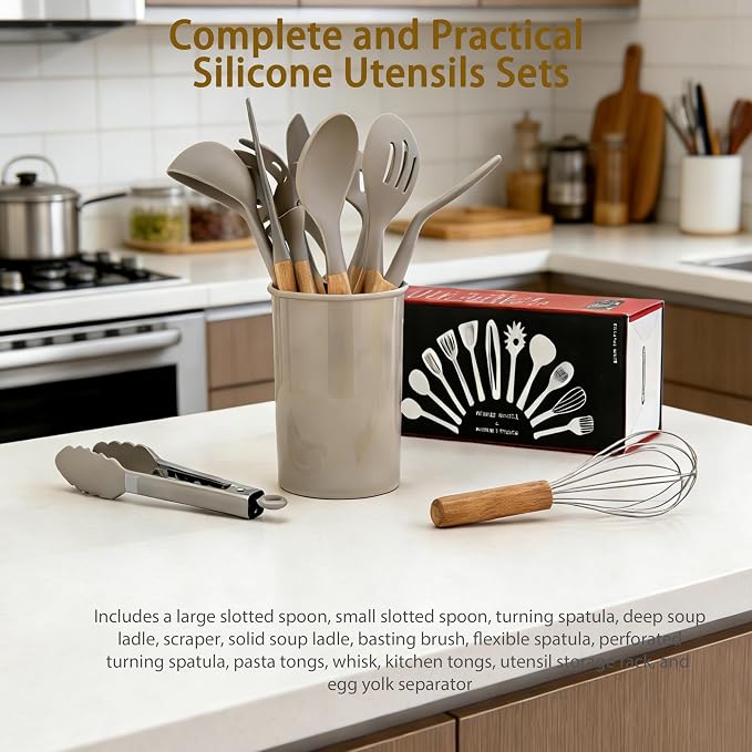 Silicone Cooking Utensils Set - Image 2