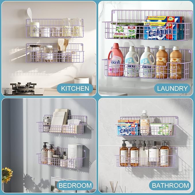 Spice Rack Wall Mount, Spice Organizer - Image 3