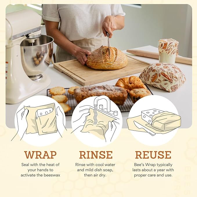 Bee's Wrap Beeswax Wraps for Food - Image 6
