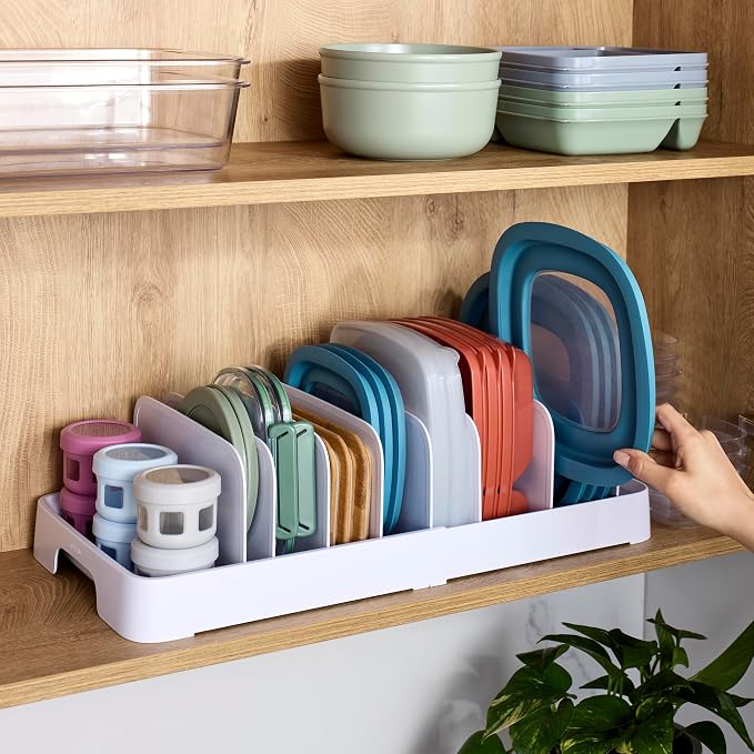 YouCopia StoraLid Expandable Food Container Lid Organizer - Image 6