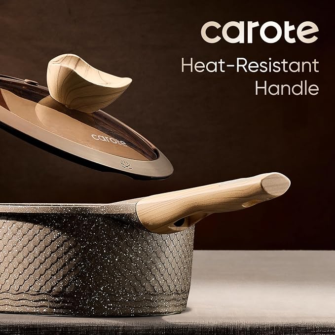 CAROTE 26PCS Pots and Pans Set Non Stick, Cookware Set Pots and Pans Induction - Image 7