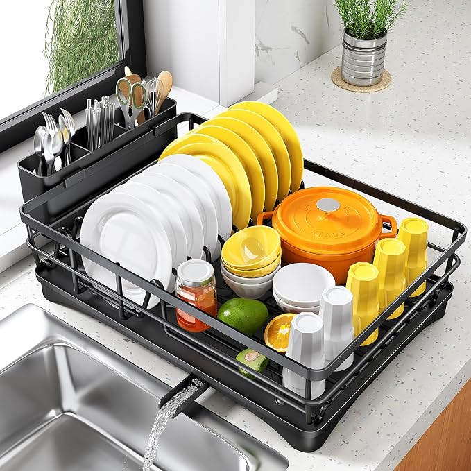 SNTD Dish Drying Rack for Kitchen Counter - Image 8