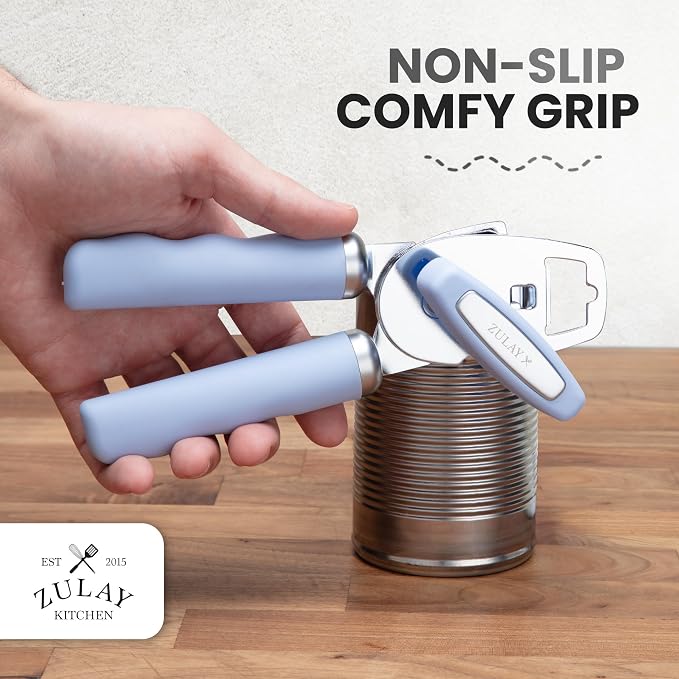 Zulay Kitchen Heavy Duty Stainless Steel Can Opener Manual - Image 5