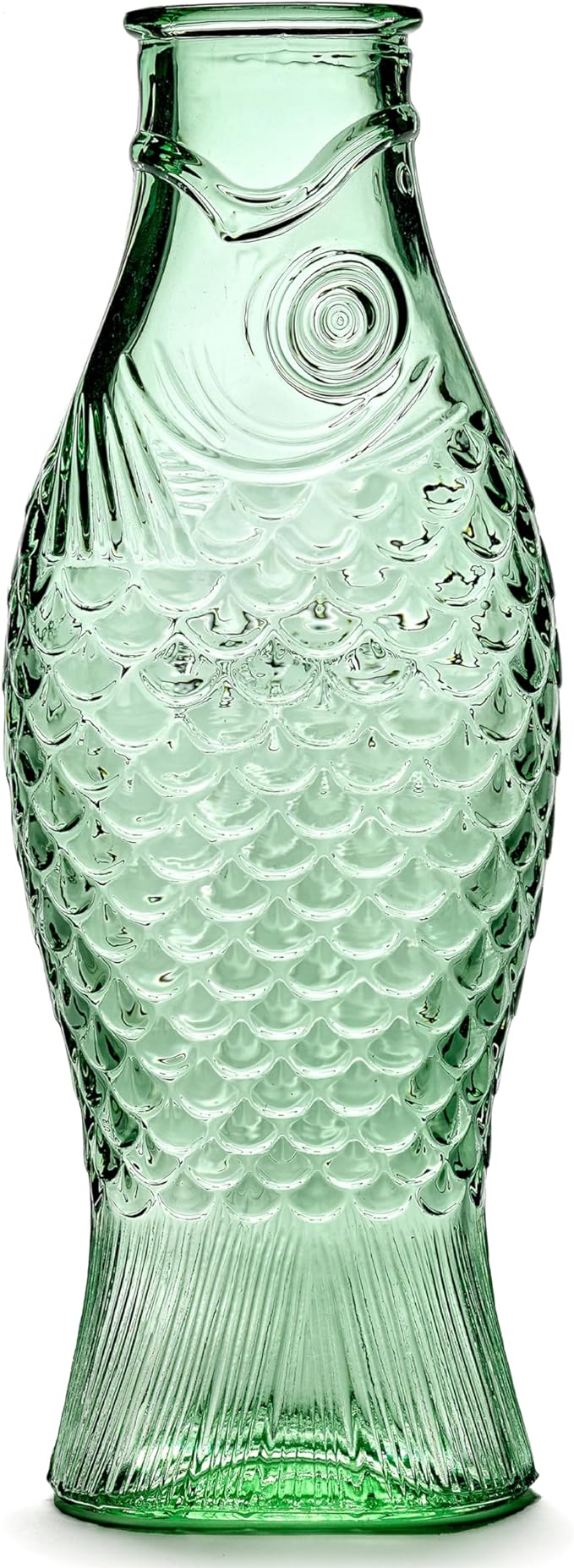 Serax Glass Water Pitcher | Fish & Fish glassware by Paola Navone | Wine Carafe by Serax