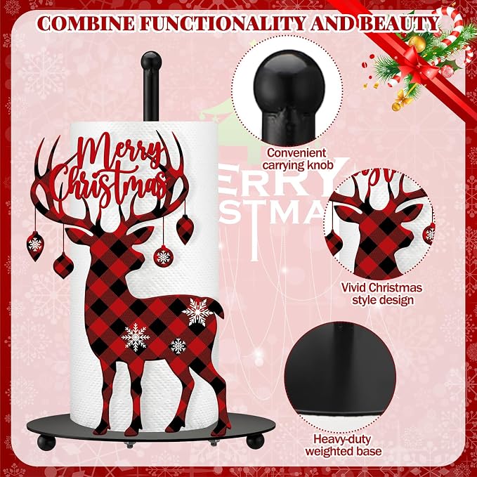 Thyle Christmas Paper Towel Holder - Image 4