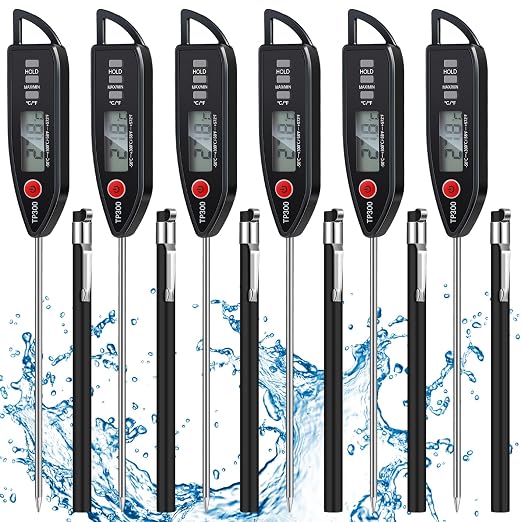 Copkim 6 Set Waterproof Food Thermometer by Copkim