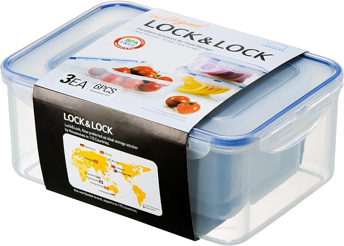 Lock & Lock Assorted Food Storage Container Set - Image 8