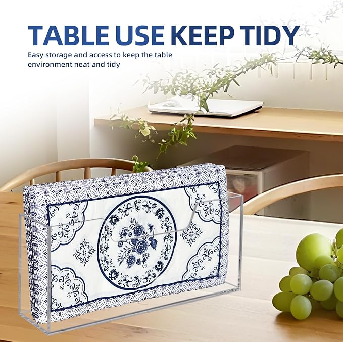 Waterproof Paper Towel holder, Acrylic Napkin Holder, Plastic Napkin Dispenser - Image 5
