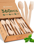 Wooden Disposable Knives by Purpleclay