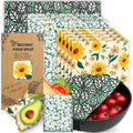 Beeswax Wrap, 9 Pack Eco-Friendly Beeswax Wraps by PICcircuit