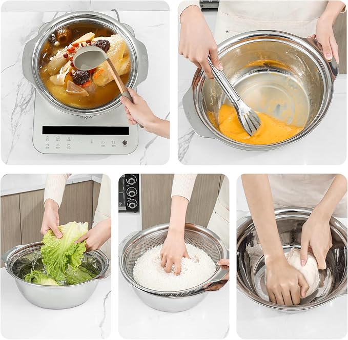 304 Stainless Steel Microporous Colander - Image 3
