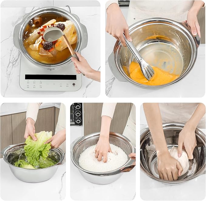304 Stainless Steel Microporous Colander - Image 4