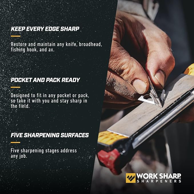 Work Sharp Professional Precision Adjust Elite Set Knife Sharpener value combo - Image 7