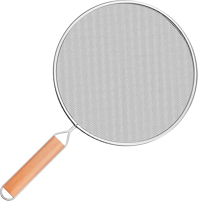Grease Splatter Screen for Frying Pan by Unknown