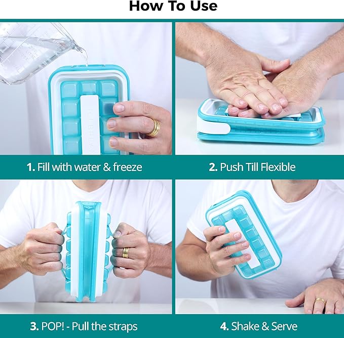 ICEBREAKER POP - 4 IN 1 - DISPENSER - MAKER - BIN - ICE PACK - Make And Serve - Image 5