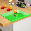 JJL Acrylic Cutting Board with Counter Lip, 16 x 12.5 Inches, and Vegetables by Unknown