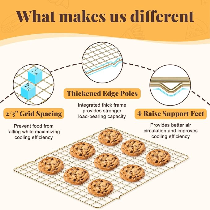 Cooling Racks for Cooking and Baking - Image 3