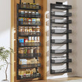 Pantry Door Organizers and Storage, 8-Tier Large Metal Heavy-Duty Frame Over by DAOTENGQL