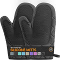 Silicone Oven Mitts, Heat Resistant 2PCS Oven Mitts by Unknown