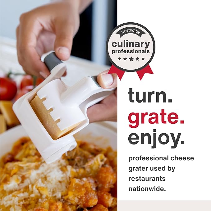 Zyliss Classic Rotary Cheese Grater - Image 2