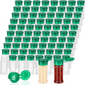 Amyhill 100 Pcs Plastic Spice Bottles Spice Jars by Amyhill
