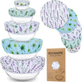 5-Size Reusable Beeswax Bowl Covers by Revahope