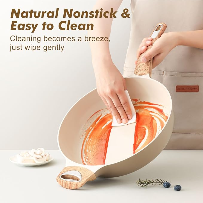 SENSARTE Ceramic Nonstick Frying Pan Skillet - Image 3