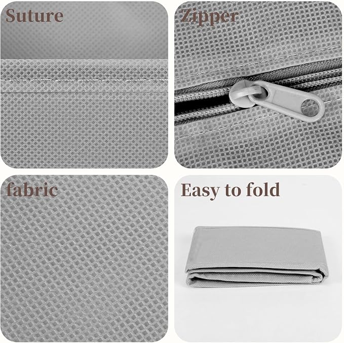 Drawer Organizer Clothes, 16 Pack Dresser Organizer Bins, Foldable Closet - Image 5