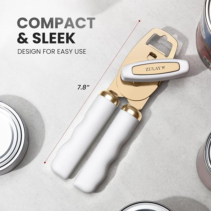 Zulay Kitchen Heavy Duty Stainless Steel Can Opener Manual - Image 2