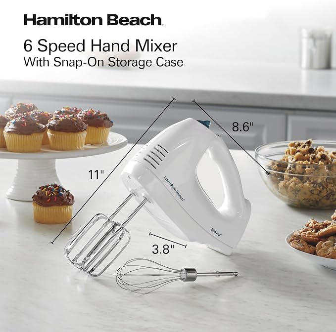 Hamilton Beach 6-Speed Electric Hand Mixer - Image 8