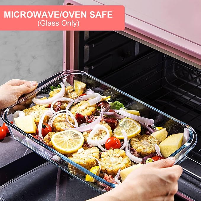 KOMUEE 8 Pieces Glass Baking Dish - Image 3