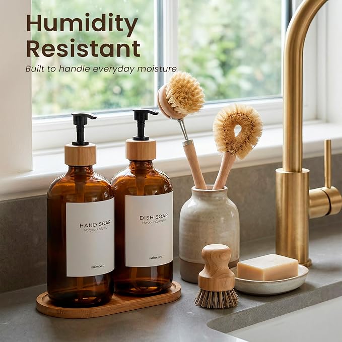 MaisoNovo Glass Dish Soap Dispenser - Image 9