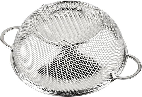 3-Piece Stainless Steel Mesh Micro-Perforated Strainer Colander Set - Image 2