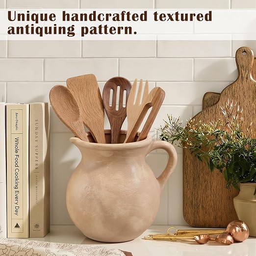 Potchen Rustic Kitchen Utensil Holder - Image 4