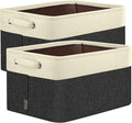 BALEINE 2 Pack Fabric Closet Storage Bins by BALEINE
